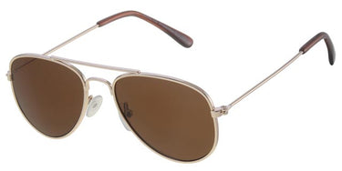 Pilot glasses in metal for children 0-4 years - Light Gold